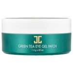 Jayjun Cosmetic, Гель-патч для кожи вокруг глаз с зеленым чаем, успокаивающий, 60 патчей по 1,4 г (0,04 унции)