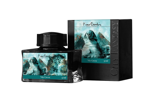 Флакон чернил - Pierre Cardin, зеленые 50 мл.