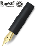 Перо с секцией захвата для ручек Kaweco Classic Sport EF 0.5мм черный золотой (10001050)