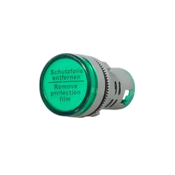 Сигнальная лампа Himel 22мм AC/DC 24В зелёная