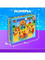 Конструктор «Ярмарка», наклейки в наборе, 69 деталей