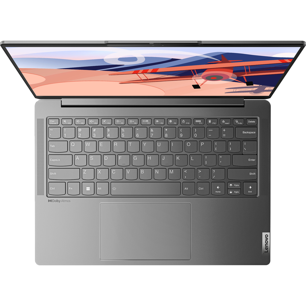 Ноутбук  Lenovo Yoga Slim 6 14IRH8 14 ", Core i7, 16 Гб RAM, 512 Гб SSD, Iris Xe Graphics, Серый