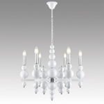 8260/6 MODERNI LN26 126 белый/хром, металл Люстра E14 6*40W 220V NANA