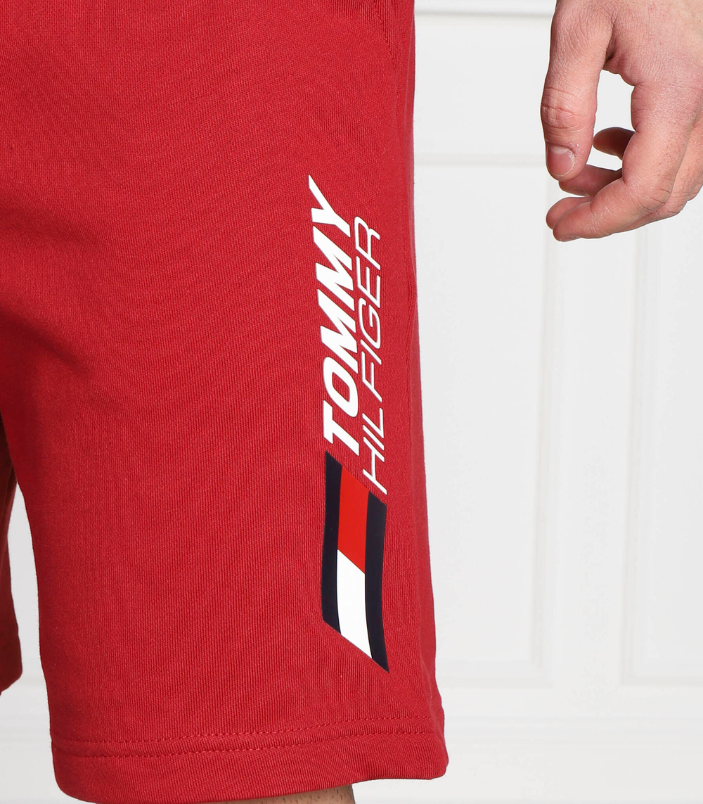 шорты essential terry Tommy Sport - красный(MW0MW28999)