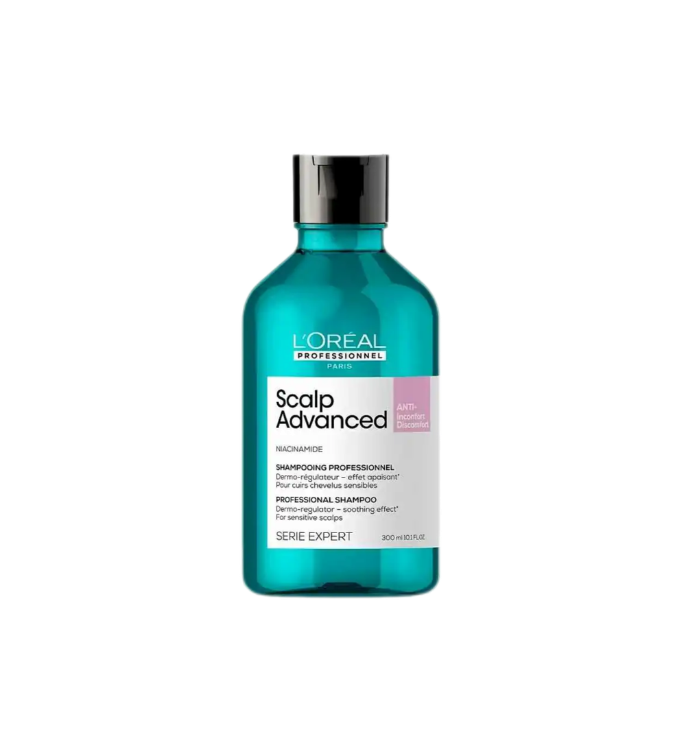 L'Oreal Professionnel SCALP ADVANCED Anti-Discomfort Shampoo - успокаивающий шампунь для чувствительной кожи головы