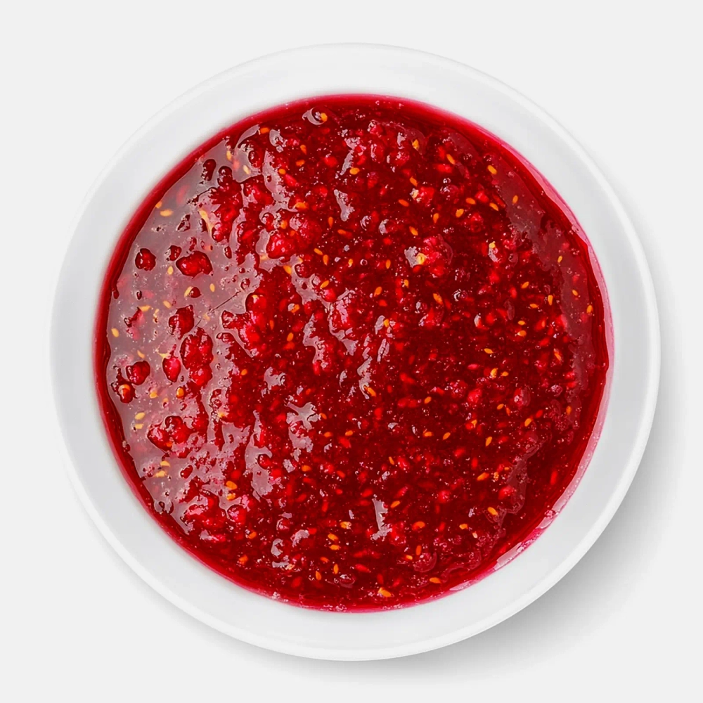 Малина протертая с сахаром 200г