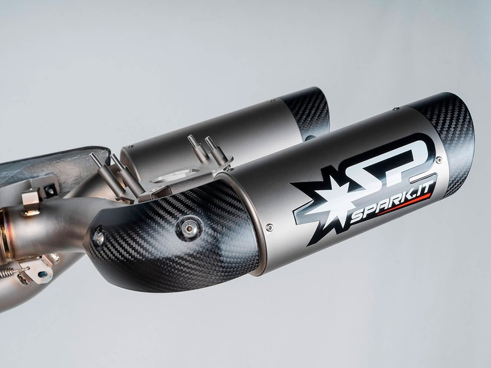 GDU8854T SPARK COMPLETE RACING DYNO TITANIUM EXHAUST (P V4 2025, SF V4 2025)