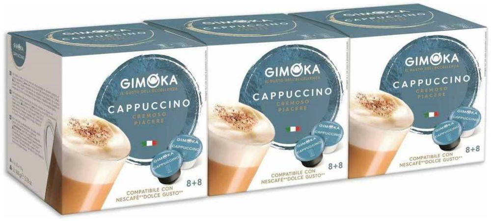 Кофе в капсулах Dolce Gusto Gimoka Cappuccino 16 шт