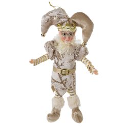 GAEM Игрушка набивная подвесная "Эльф", L13 W5 H26 см, 2в.