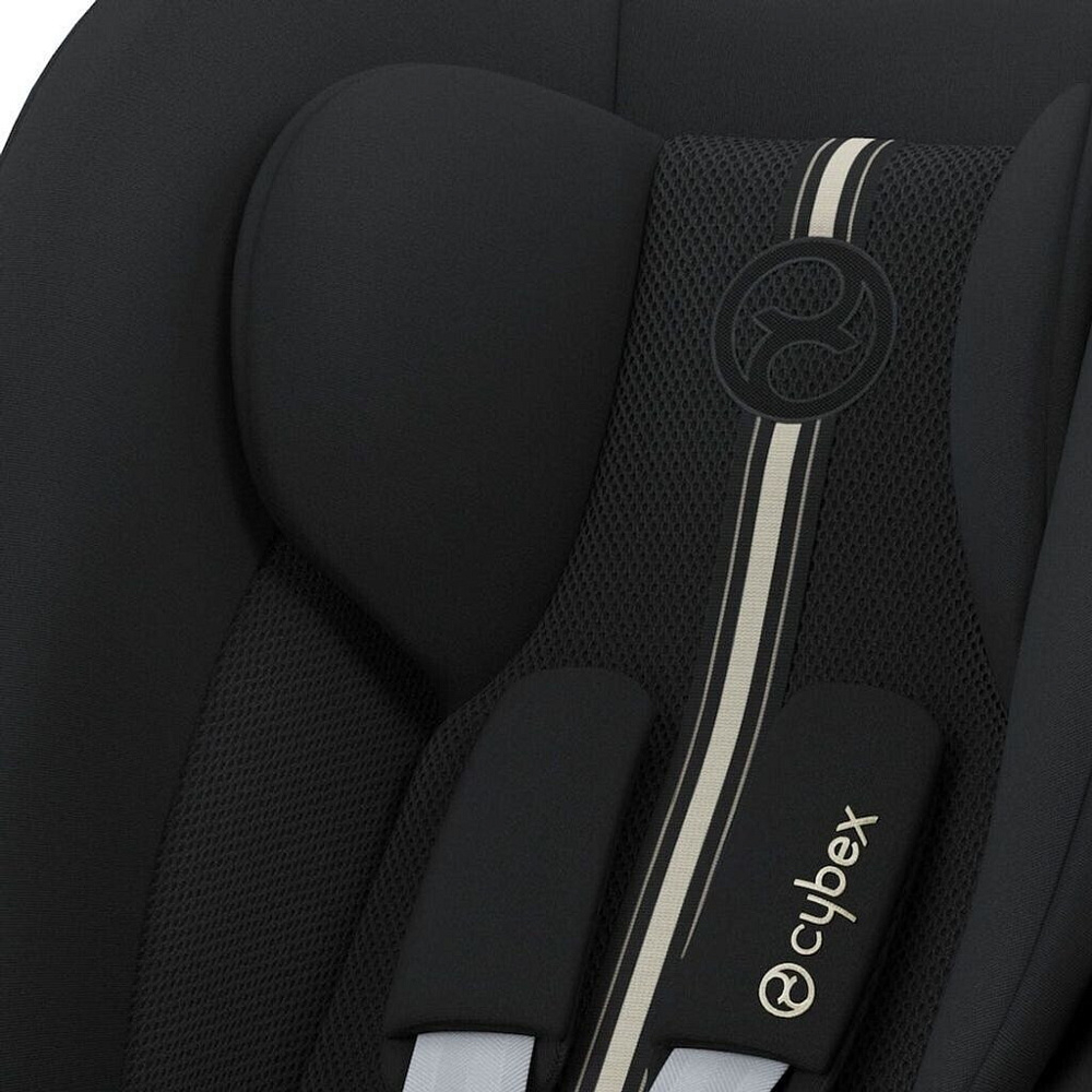 Коляска Cybex Balios S Lux TPE complete Cloud G Moon Black Plus Base G 4 в 1 Stormy Blue с дождевиками