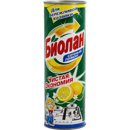 Чист. ср-во "Биолан" 400гр в мет. бут. (24)