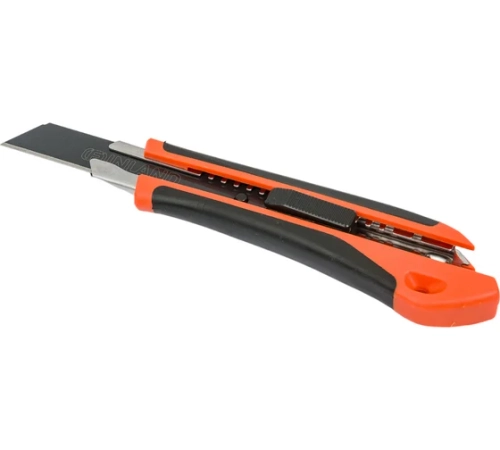 Строительный нож с лезвием 18;25мм Центроинструмент Finland