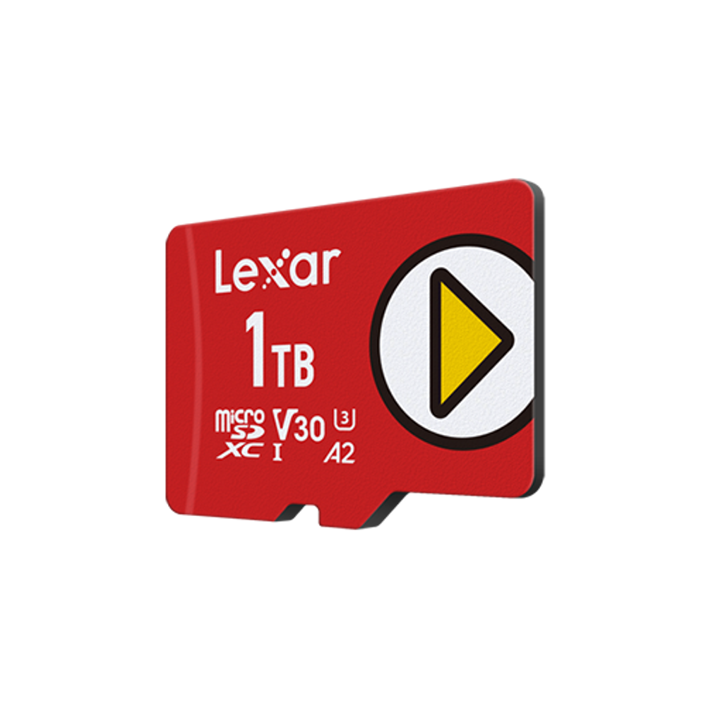 Карта памяти Lexar PLAY microSDXC 256GB UHS-I U3 V30 A2, R/W 160/100 МБ/с