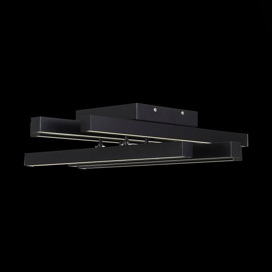 SL933.402.06 Люстра потолочная ST-Luce Черный/Белый,Черный LED 1*36W 3000K/4000K/6000K SAMENTO