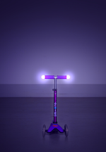 Самокат Mini Micro Deluxe Magic LED сиреневый