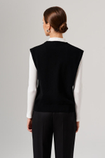 1912 Жилет женский (черный)