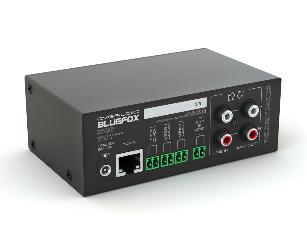 CVGAUDIO BLUEFOX Профессиональный программируемый Bluetooth приемник-передатчик