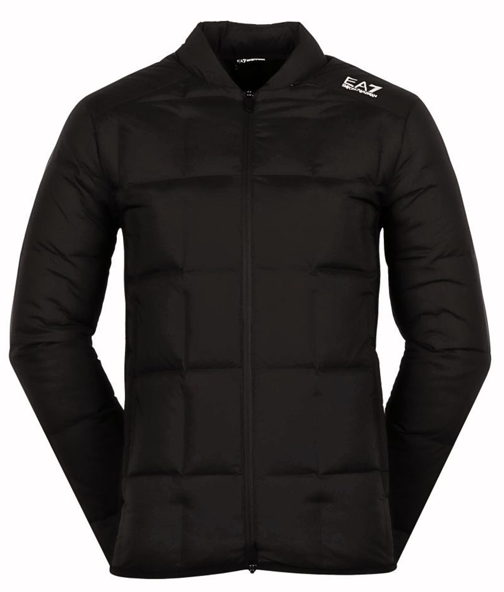 Куртка теннисная EA7 Man Woven Down - Black