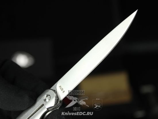 Складной нож Steelclaw Джентльмен-02 c клинком из стали AUS-8A, рукоять Stainless Steel