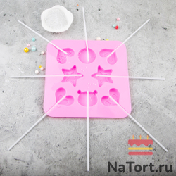 Палочки Пластиковые для кейк-попсов и леденцов 15 см, 100 штук