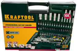 Набор торцовых головок SUPER LOCK 108 предметов KRAFTOOL EXPERT QUALITAT 27888-H108_z03