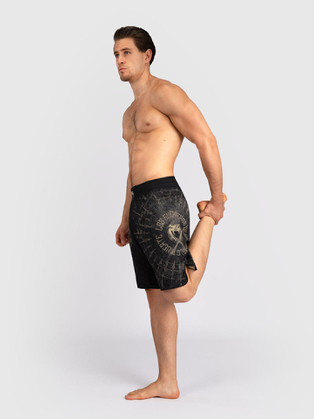 Шорты ММА Venum Santa Muerte 5.0 Deep Black/Gold