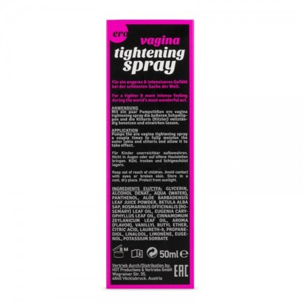 Сужающий спрей для женщин Tightening XXS Ero 50 мл.
