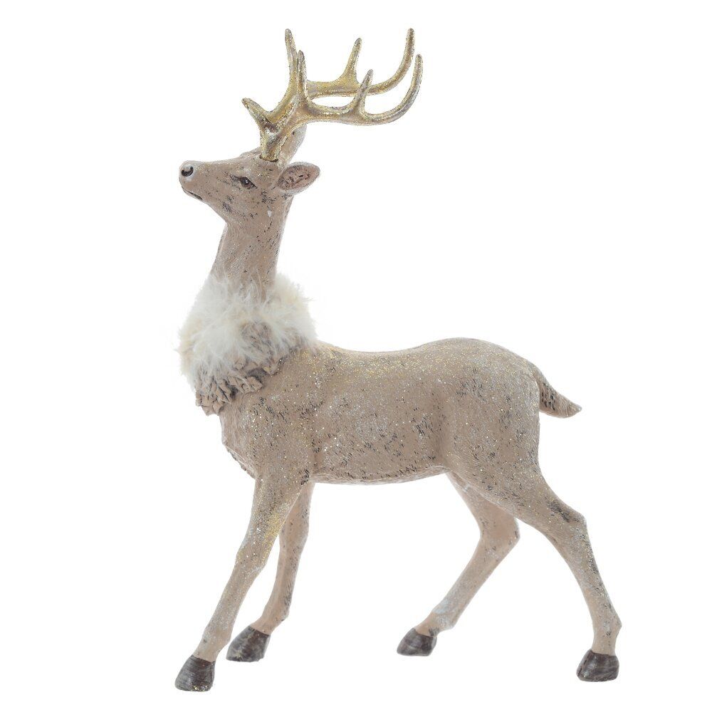 GAEM Фигурка декоративная "Олень", L23,5 W7 H34 см