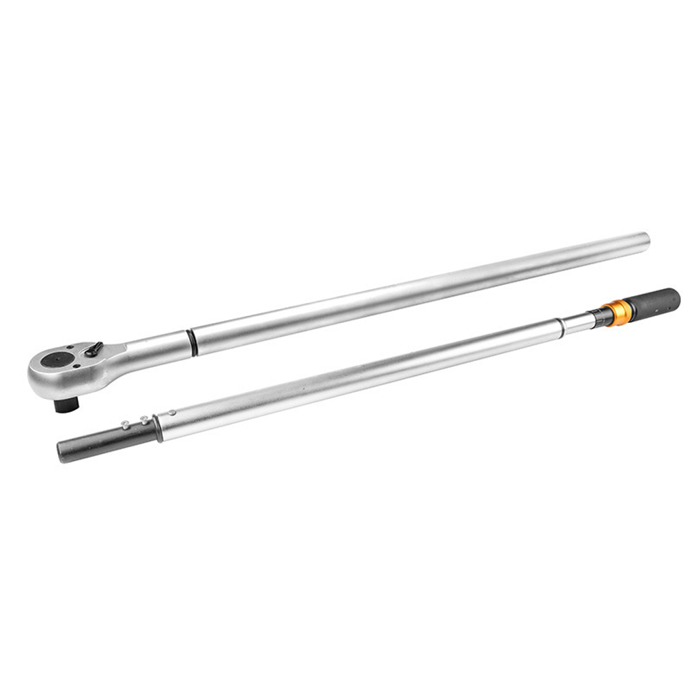 TOLSEN (TT19672) Динамометрический ключ 1", 300-1500 Нм, для левой и правой резьбы, кейс