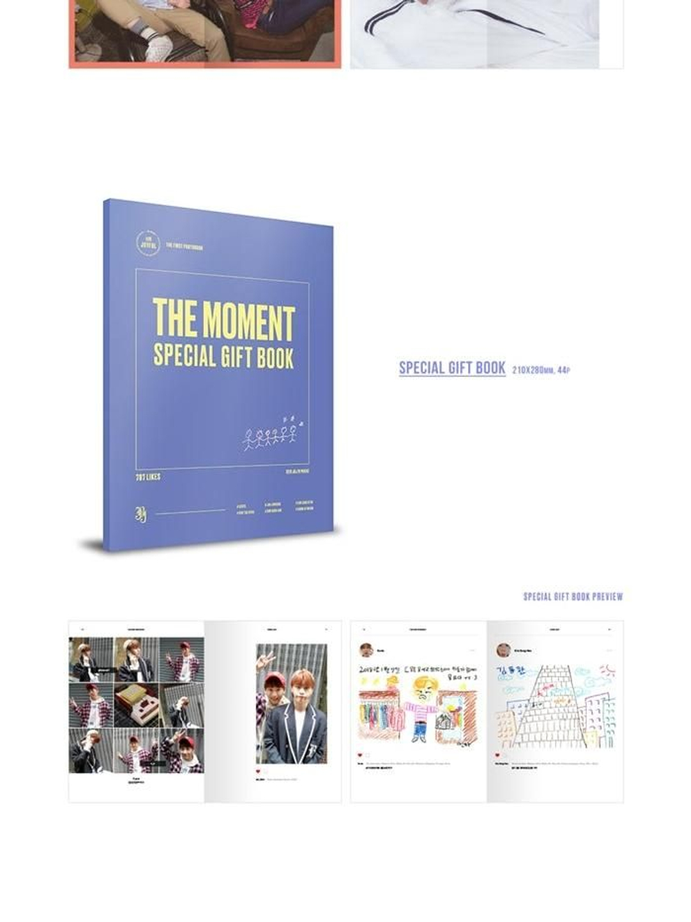 публикация JBJ - The Moment 1st Photo Book LIMITED Edition