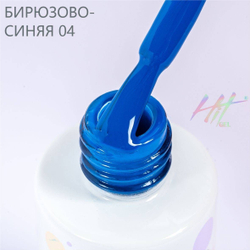 Гель-лак ТМ "HIT gel" №04 Steel-Blue, 9 мл
