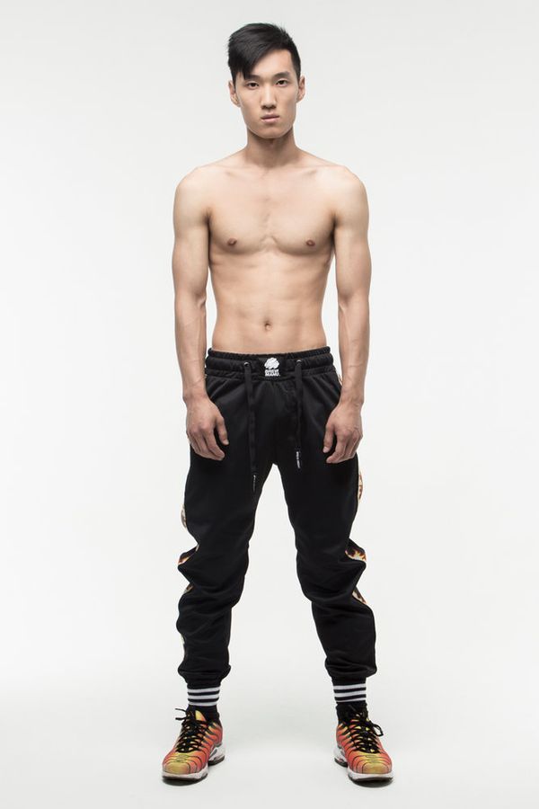 Брюки Flame Sprint Черные - фото 2