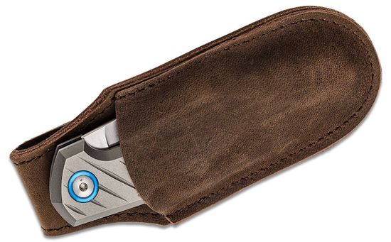 Складной нож MKM "ROOT" MKM/RT ST c клинком из стали Böhler M390 Microclean®, рукоять титан / дерево (Santos)