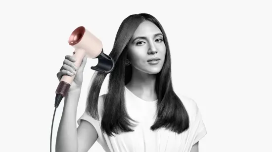 Фен Dyson Supersonic HD15, розовый/розовое золото (Ceramic pink/Rose gold)