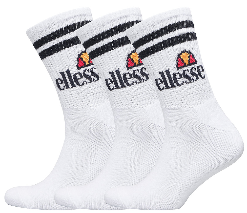 Теннисные носки Ellesse Pullo 3P Socks - white