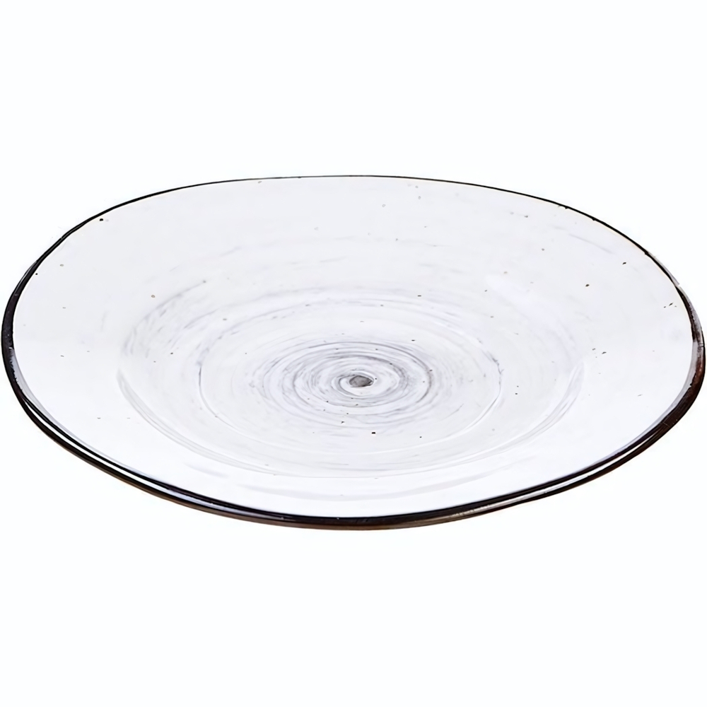 Блюдце для бульонной чашки «Пастораль» для P6136515-S-SH116;фарфор;D=15,5см;серый (Цвет: серый)