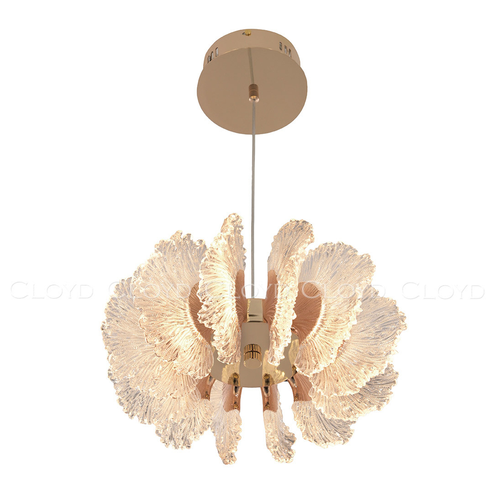 Люстра Cloyd ANTIGUA C1 / Ø35 см - золото (арт.11317)