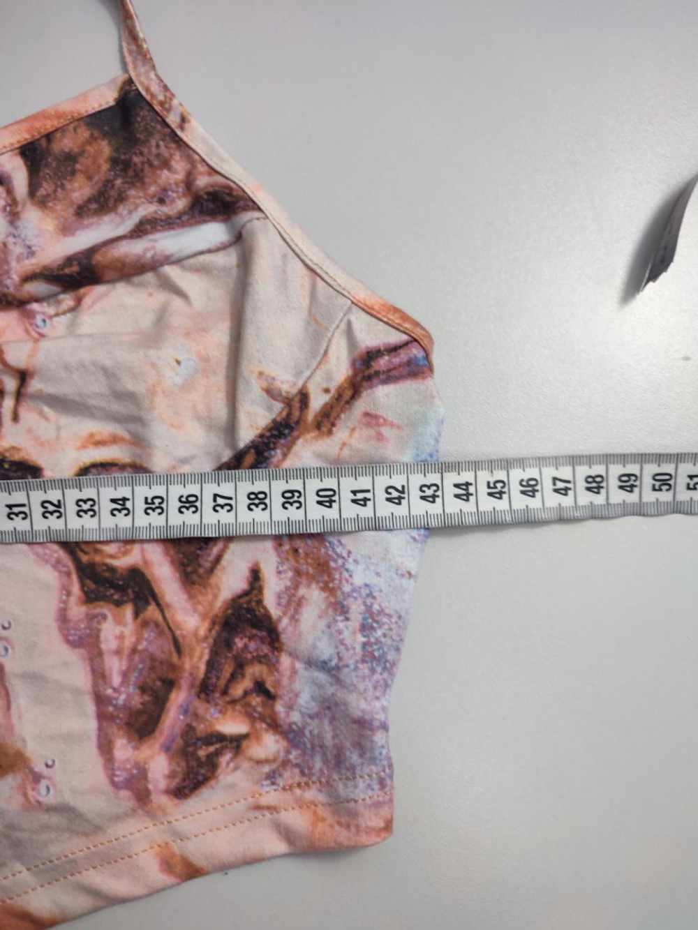 Топ Shein с принтом 50 размер