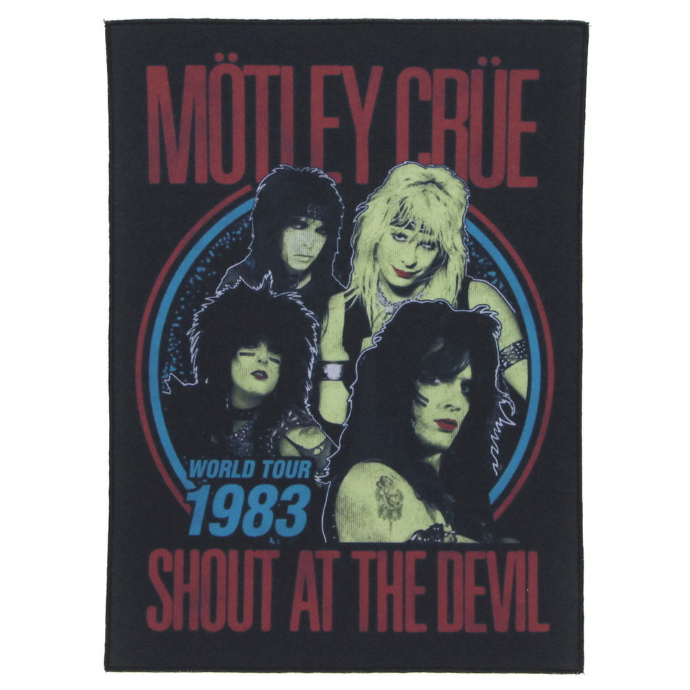 Нашивка спиновая Motley Crue