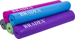 Коврик для йоги и фитнеса 173*61*0,3 фиолетовый