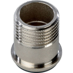 Вентиль ручной регулировки угловой STOUT - 1/2" (ВР/НР-американка, PN10, Tmax 120°C)