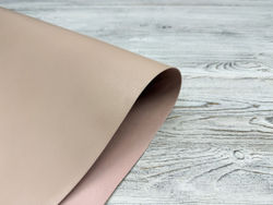 Quentin Skin Rose (0,9-1,1 мм), цв. Розовый, натуральная кожа козы