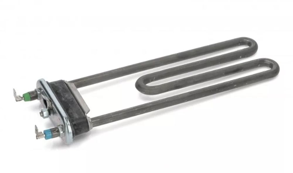 Тэн для стиральной машины 32004626 - 1850W, 215мм, отверстие под датчик, бортик, HTR002VE, HTR008ID