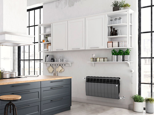 Радиатор Royal Thermo BiLiner 350 /Noir Sable - 8 секц.