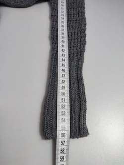 Болеро вязаное серое 44-46 размер