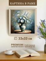 Картина на стену интерьерная на холсте 33*33 см