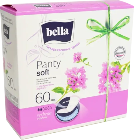 Прокладки Bella Panty Soft Verbena ежедневные 60шт