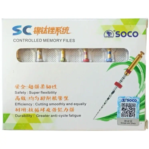 Файлы машинные с памятью формы Soco SC 31mm