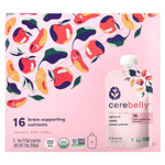 Cerebelly, Organic Baby Puree, Spinach, Apple, Sweet Potato, 6 Pouches, 4 oz (113 g) Each