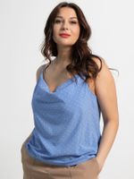 Топ Легкий штрих (голубой/горох) Б15569-34М LT Collection